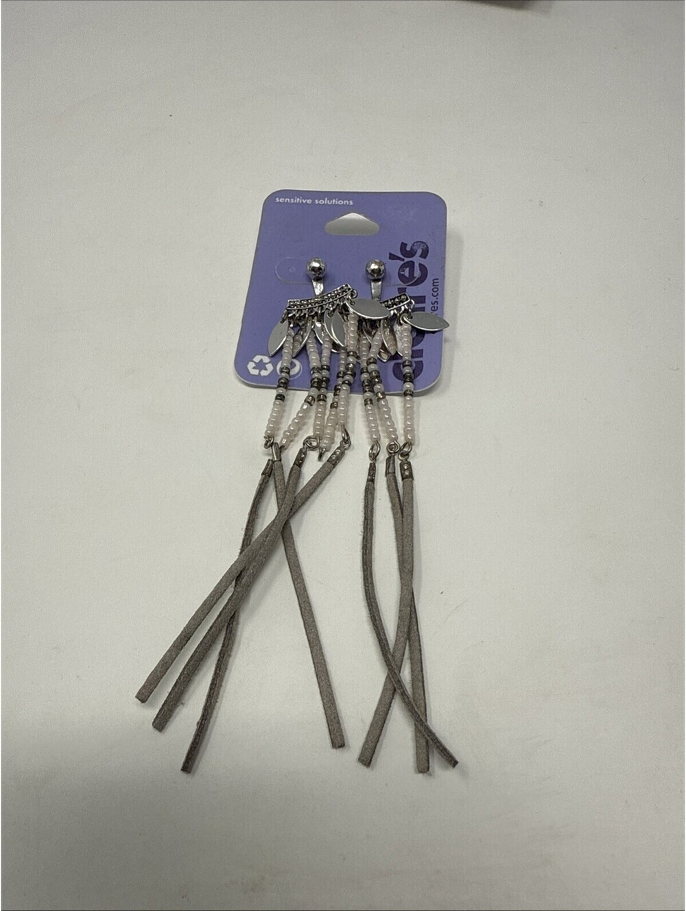 Claire’s Sensitive Solutions Long Dangle Earrings